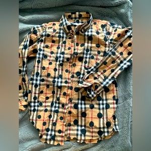 SOLD Burberry Button Top Kids Size 12 Youth